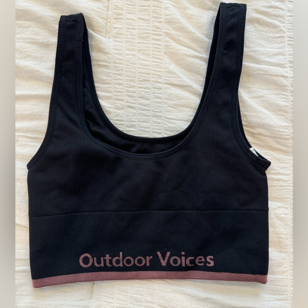 Outdoor voices tank top sports bra